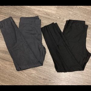 Womens work pants, 2 pairs slacks